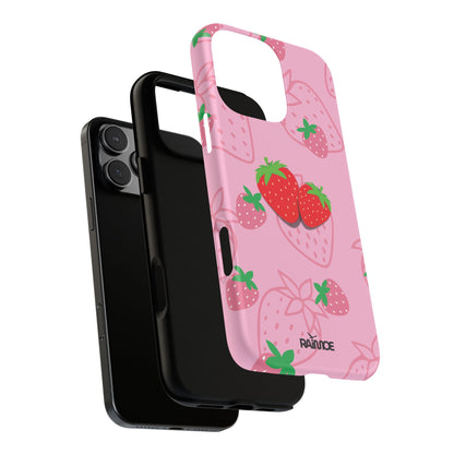 Fresa Jugosa - Funda Resistente para iPhone (Mate)