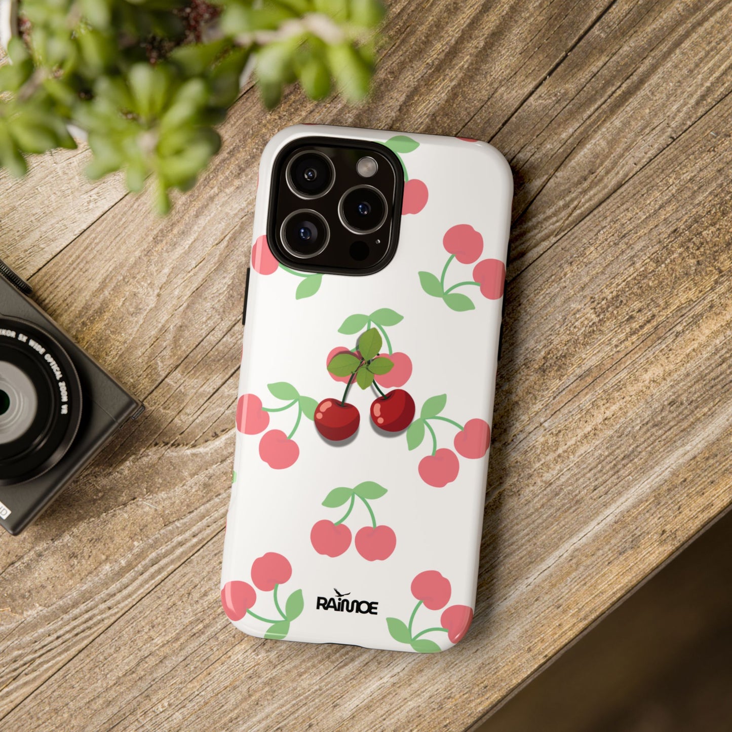 Red Cherry - iPhone Tough Case (Glossy)