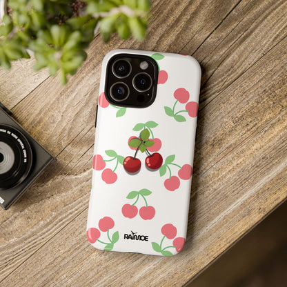 Red Cherry - iPhone Tough Case (Glossy)