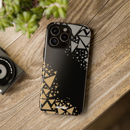 Triangles Web - iPhone Tough Case (Glossy)