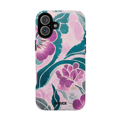 パープルビューティー - iPhone タフケース (光沢)