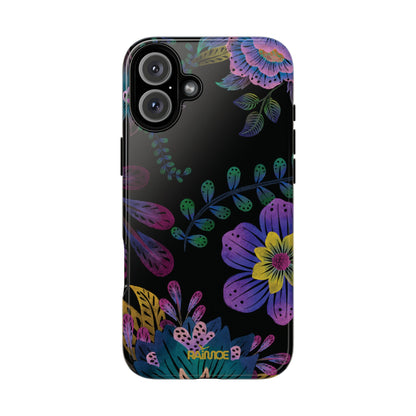 Funda resistente para iPhone (brillante) Purple Lumina
