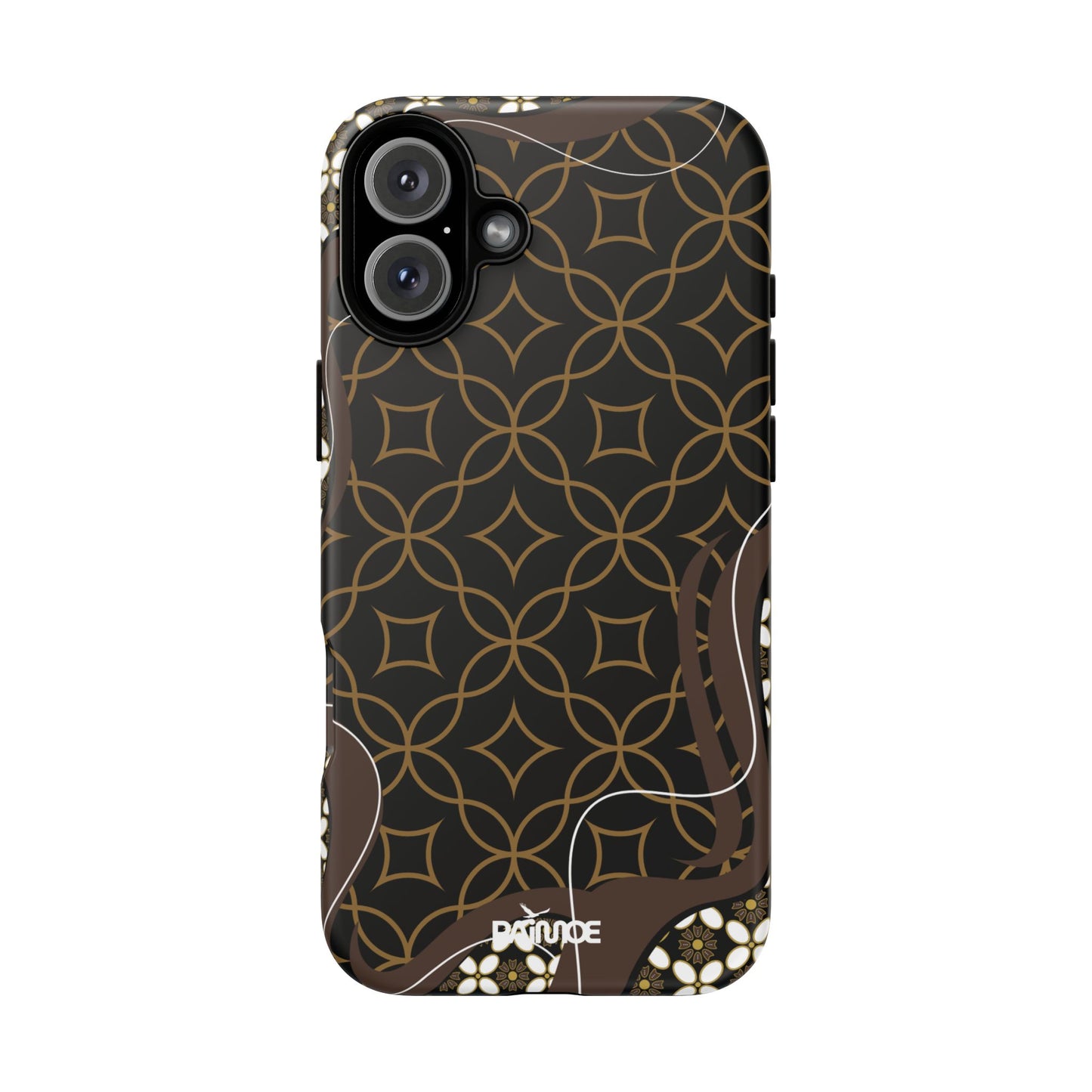 Impresión básica - Funda resistente para iPhone (mate)