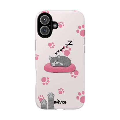 Kitty Cutie - Funda resistente para iPhone (brillante)
