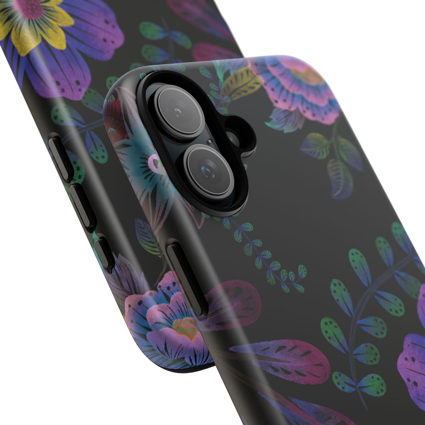 Funda resistente para iPhone (mate) Purple Lumina