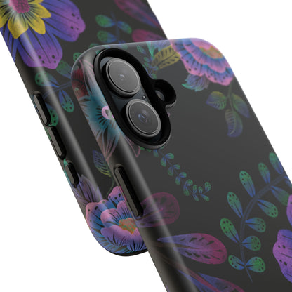 Funda resistente para iPhone (mate) Purple Lumina