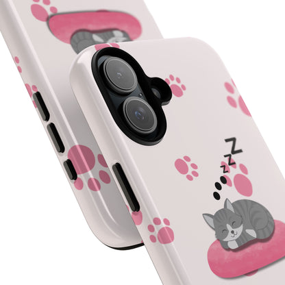 Kitty Cutie - Funda resistente para iPhone (brillante)