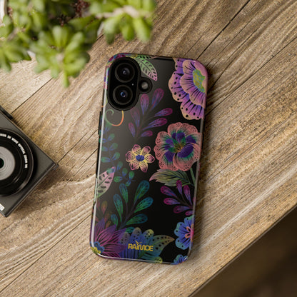 ピンク ルミナ - iPhone タフケース (光沢)