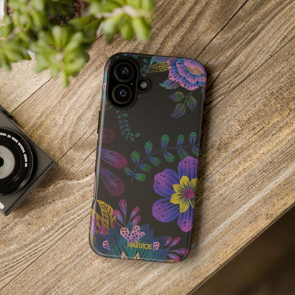 Funda resistente para iPhone (mate) Purple Lumina