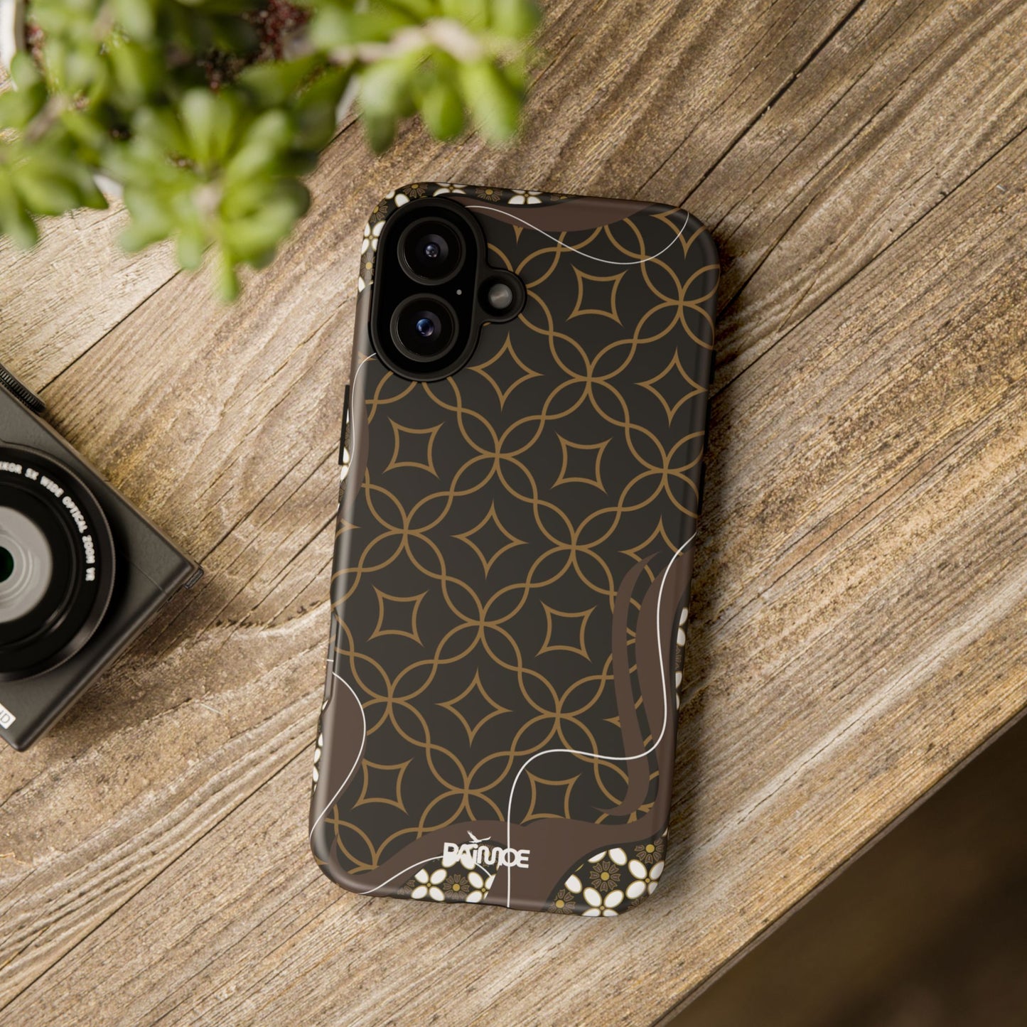 Impresión básica - Funda resistente para iPhone (mate)