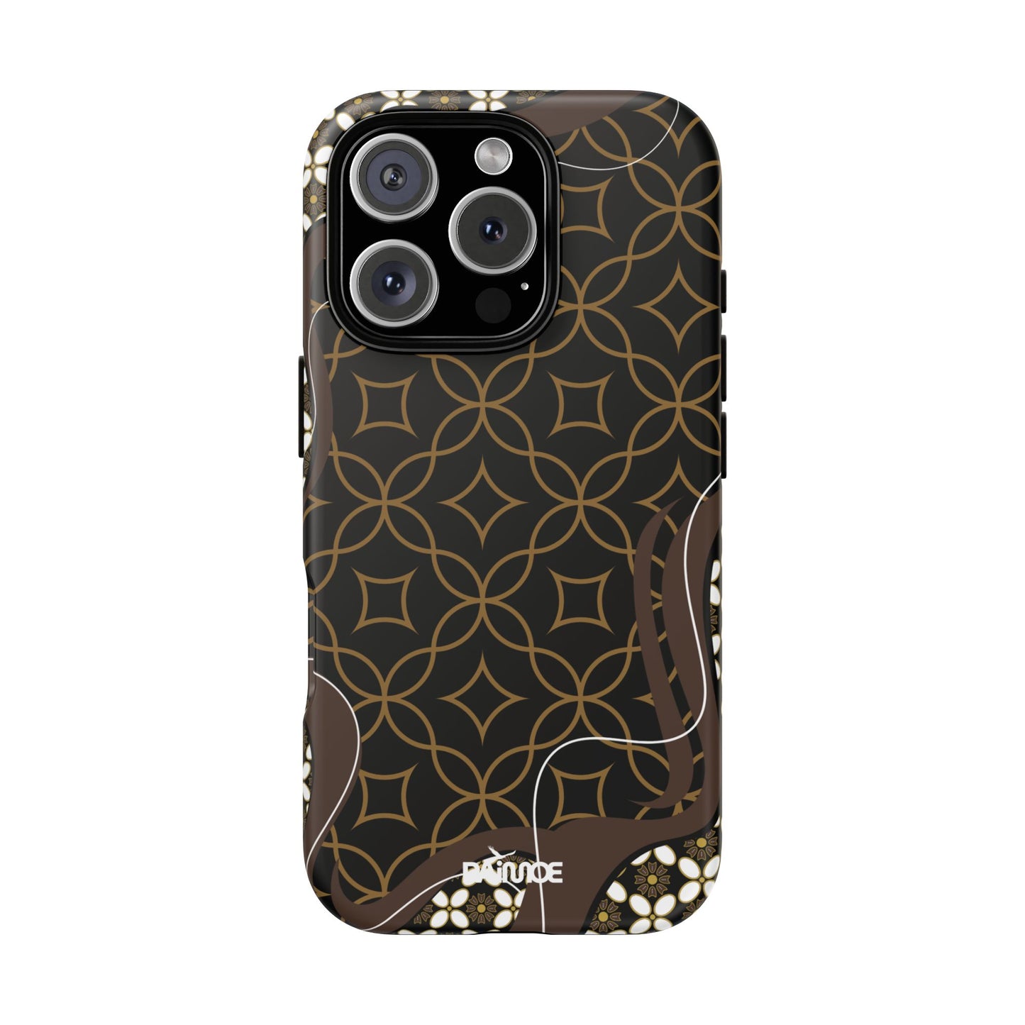 Impresión básica - Funda resistente para iPhone (mate)