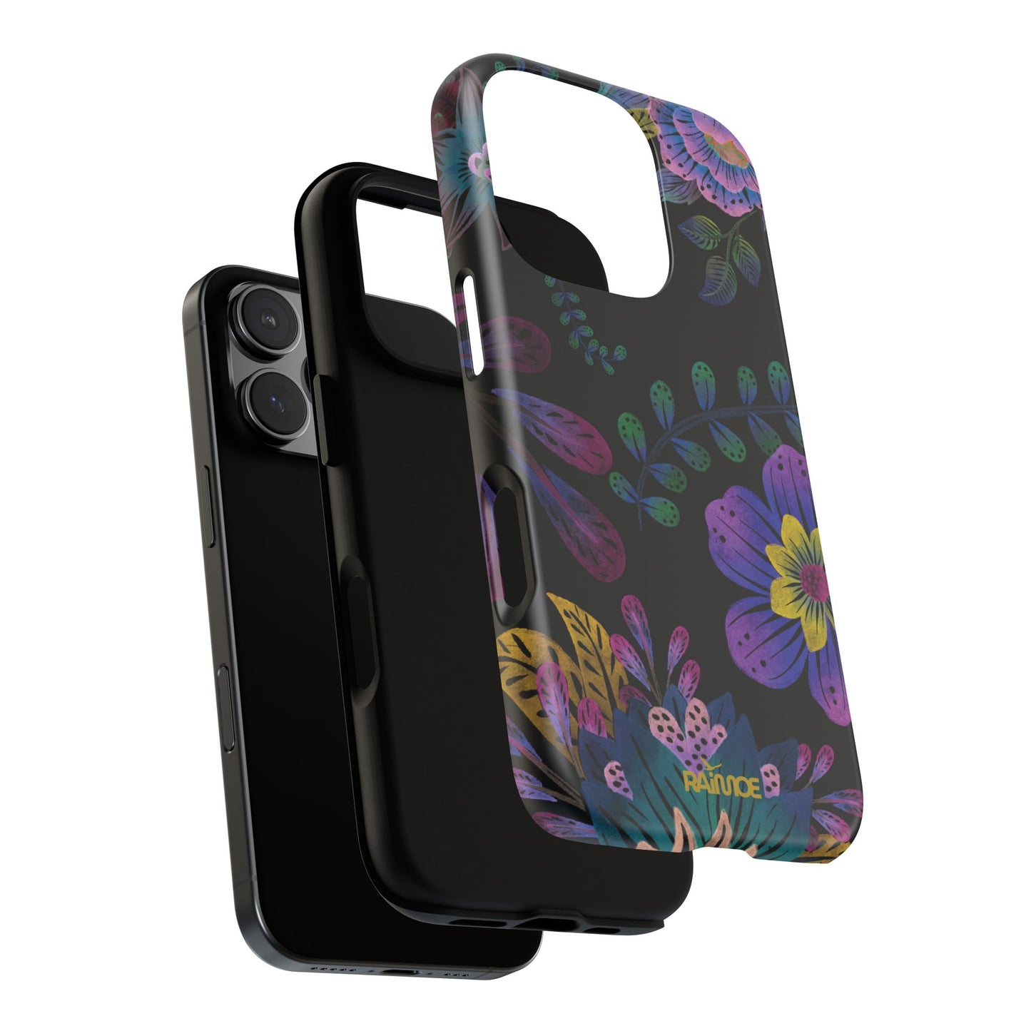 Funda resistente para iPhone (mate) Purple Lumina