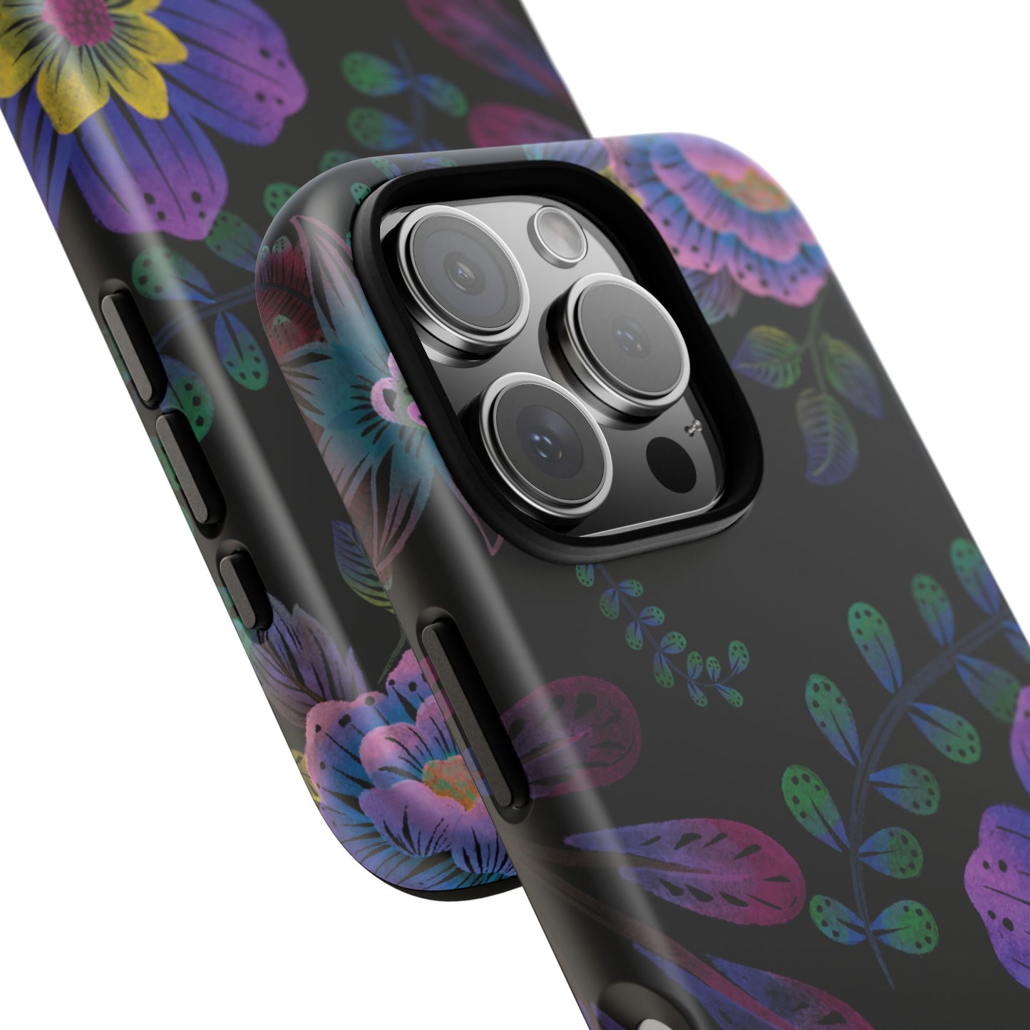 Funda resistente para iPhone (mate) Purple Lumina