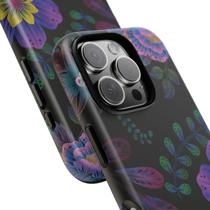 Funda resistente para iPhone (mate) Purple Lumina