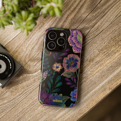 ピンク ルミナ - iPhone タフケース (光沢)