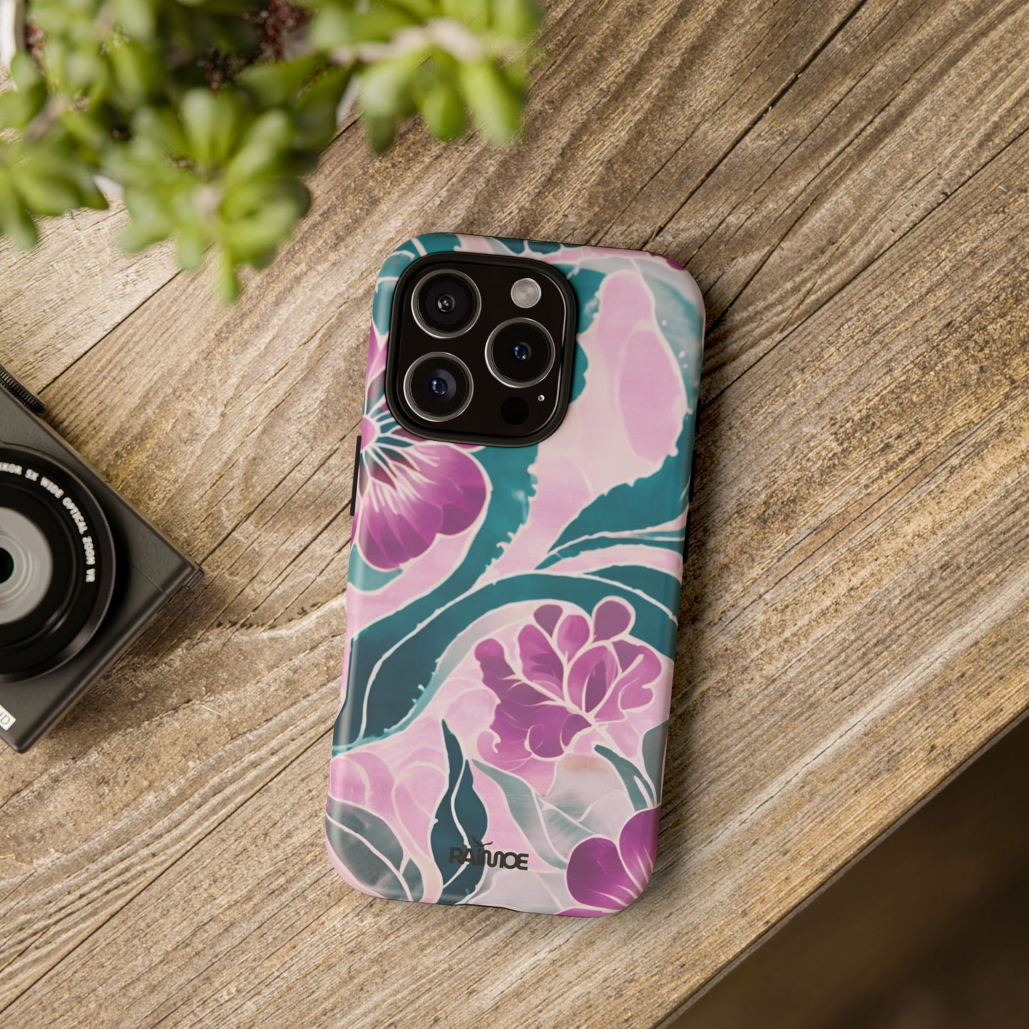 パープルビューティー - iPhone タフケース (マット)