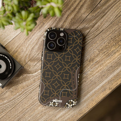 Impresión básica - Funda resistente para iPhone (mate)