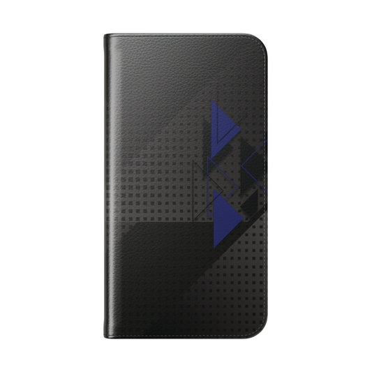 Triangles Line - iPhone Flip Case