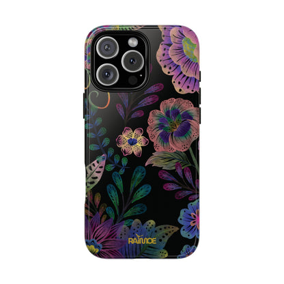 ピンク ルミナ - iPhone タフケース (光沢)