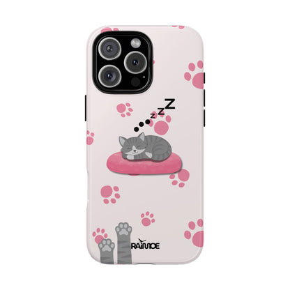 Kitty Cutie - Funda resistente para iPhone (brillante)