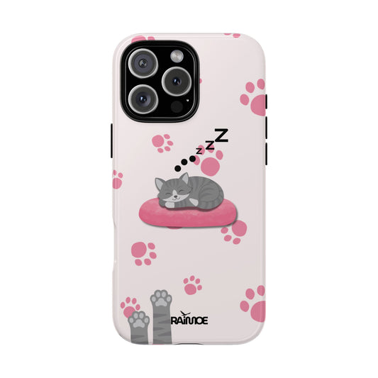 Kitty Cutie - Funda resistente para iPhone (brillante)