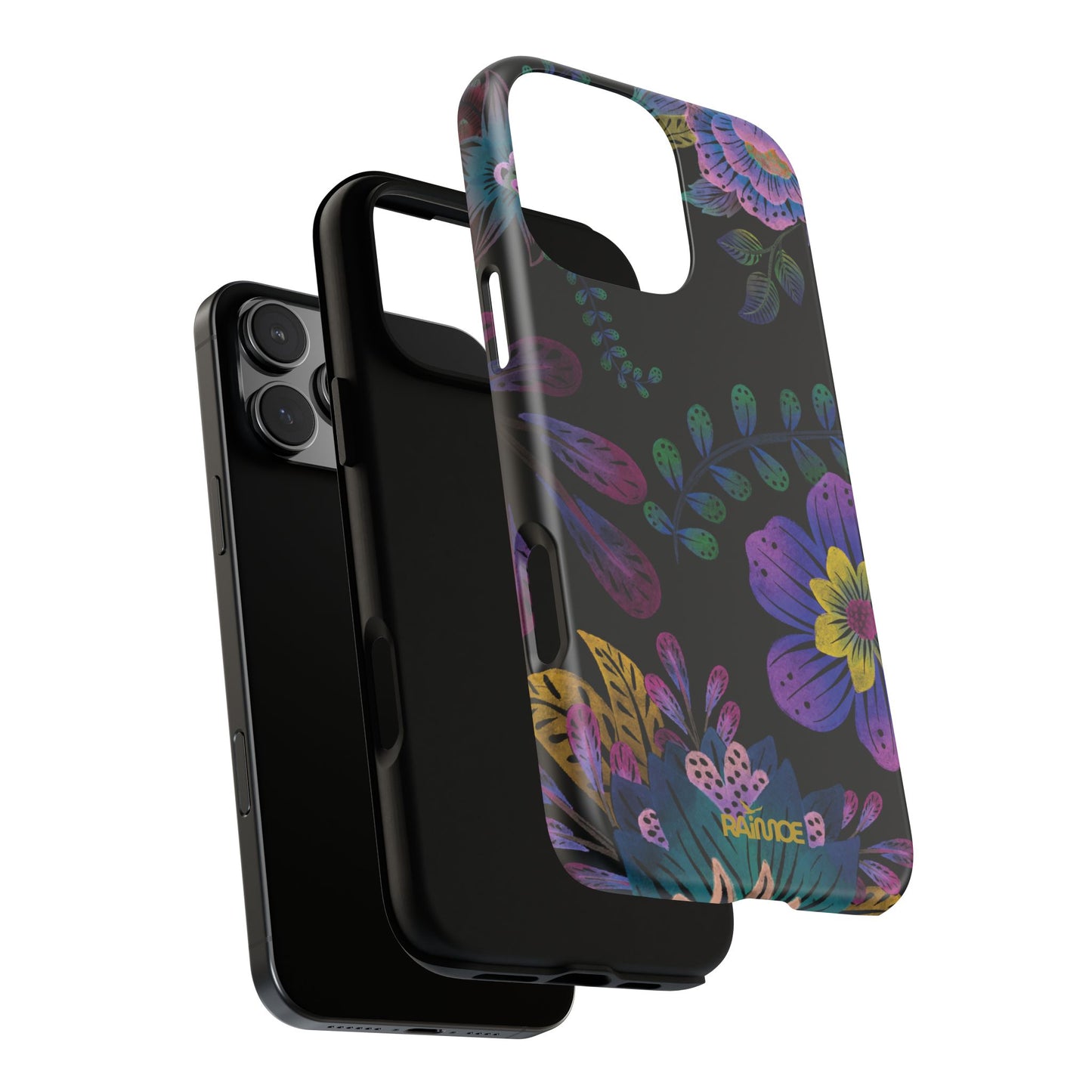 Funda resistente para iPhone (mate) Purple Lumina