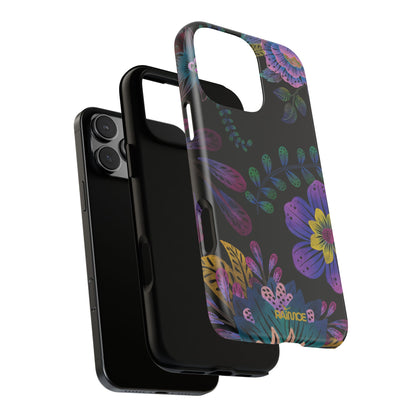 Funda resistente para iPhone (mate) Purple Lumina