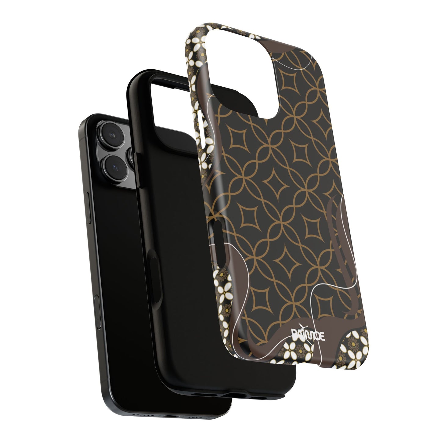 Impresión básica - Funda resistente para iPhone (mate)
