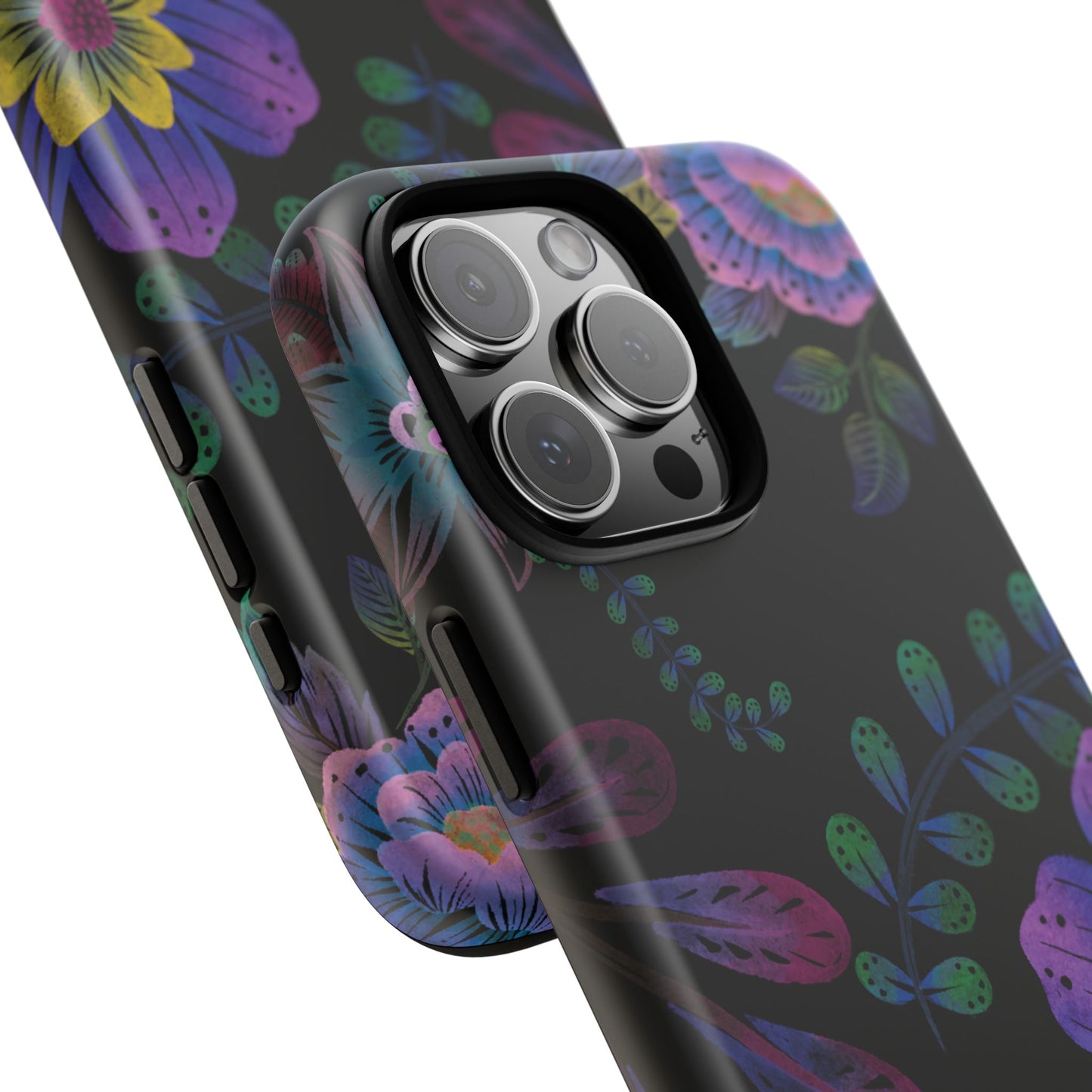 Funda resistente para iPhone (mate) Purple Lumina