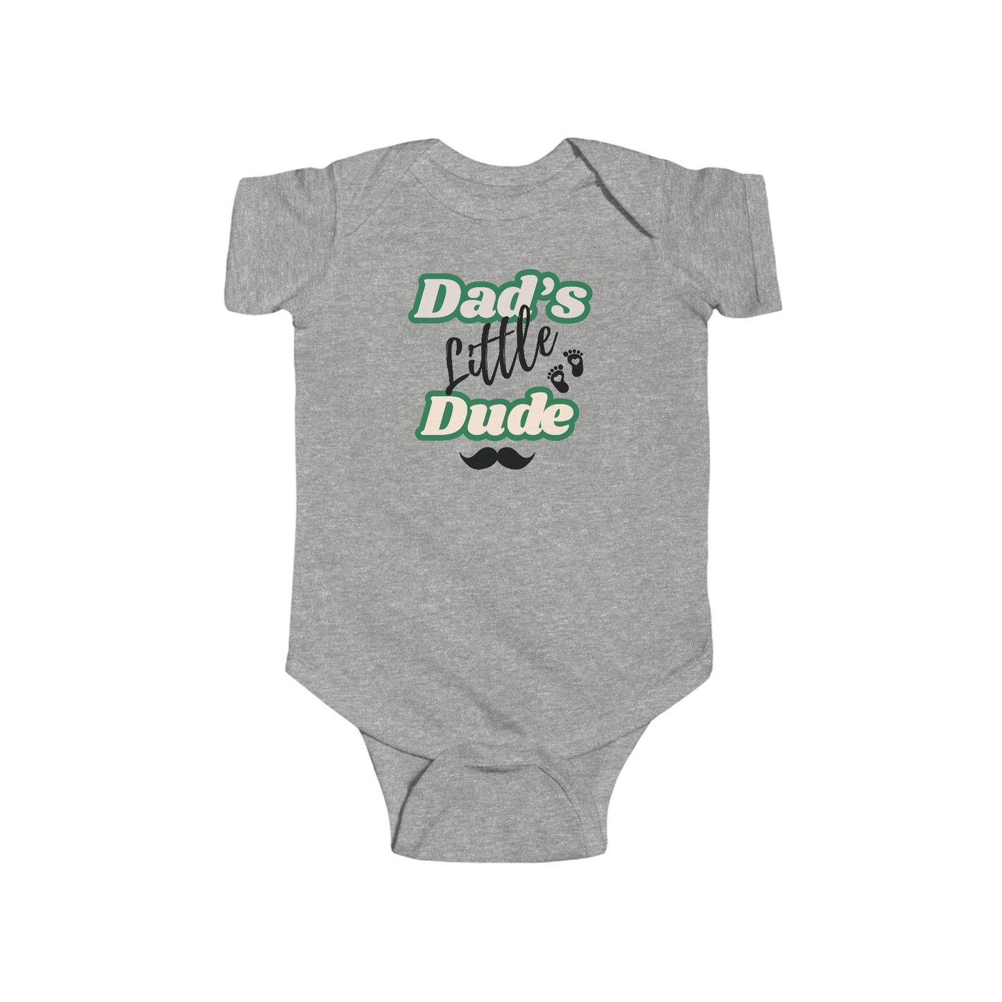 Dad's Little Dude Infant Bodysuit