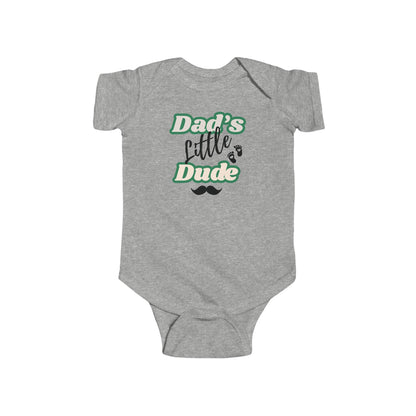 Dad's Little Dude Infant Bodysuit