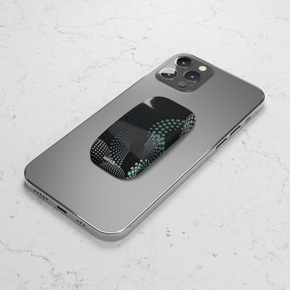 Agarre de clic para teléfono Black Globe