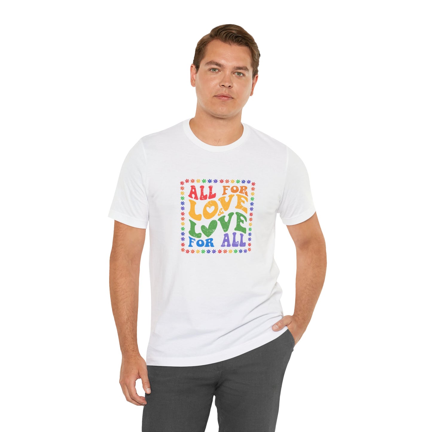 All for Love Pride Graphic Tee