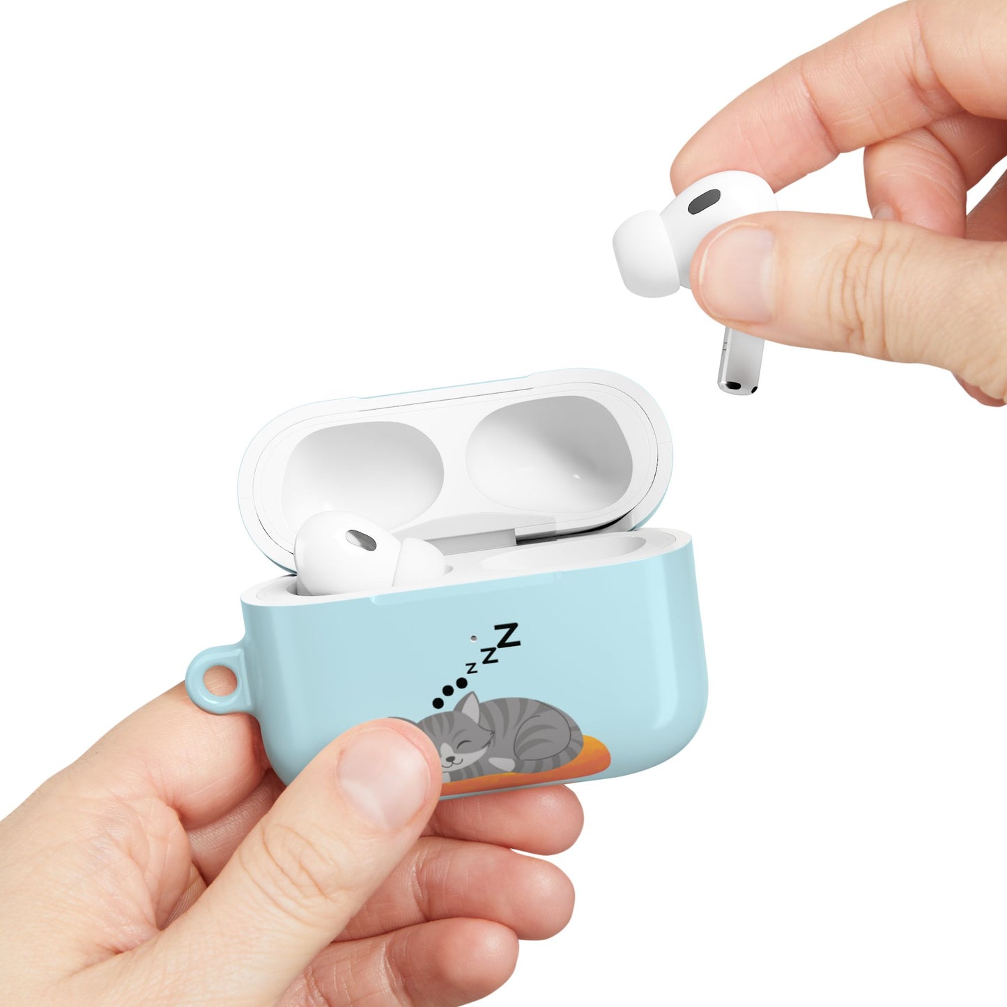 Snoozy Kitty - Funda para AirPods Pro Gen 2