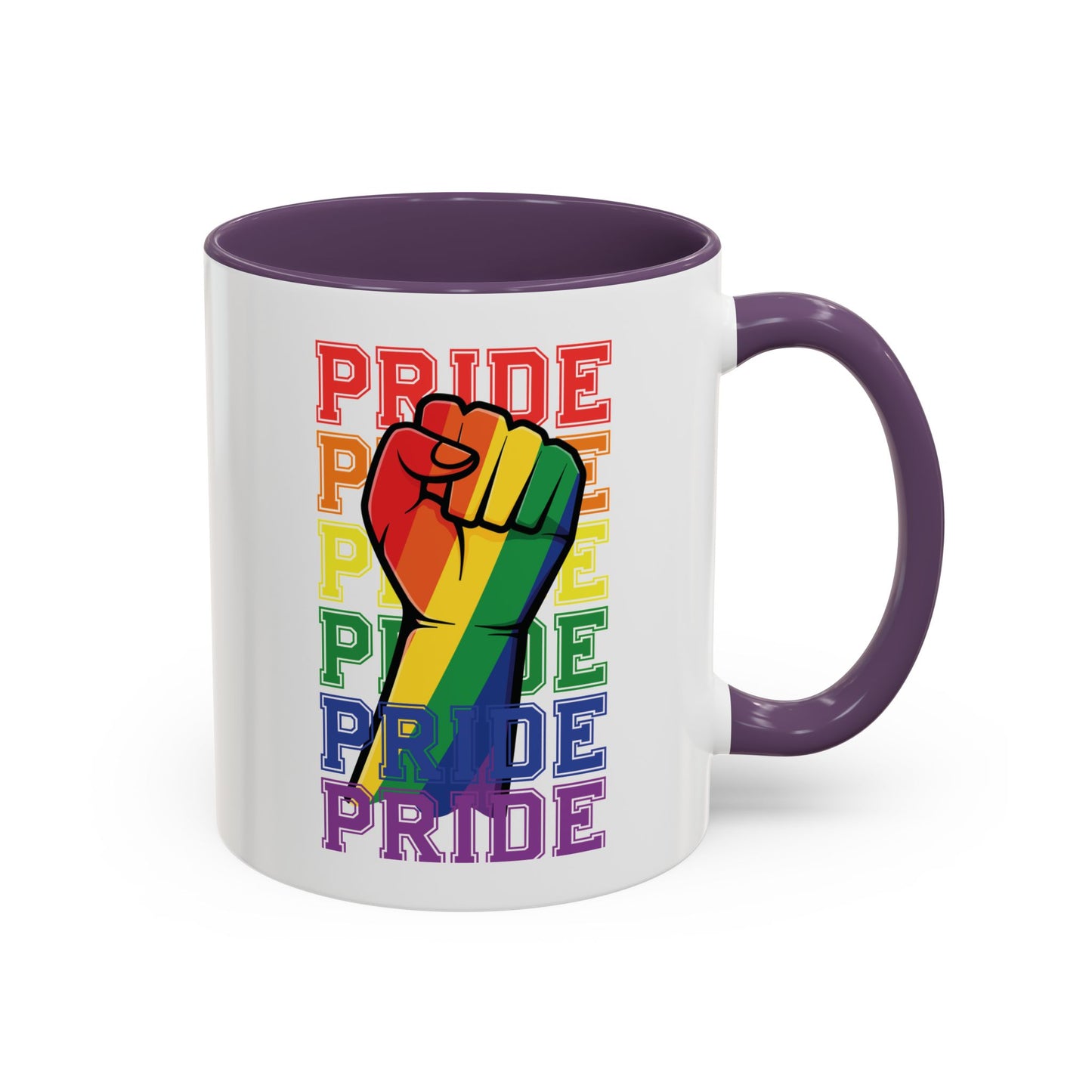 Pride with Fist Coffee Mug