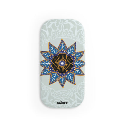 Agarre de clic para teléfono Blue Bloom