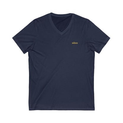 ライモエ スタンダードフィット Vネック ジャージー Tシャツ