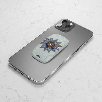 Agarre de clic para teléfono Blue Bloom