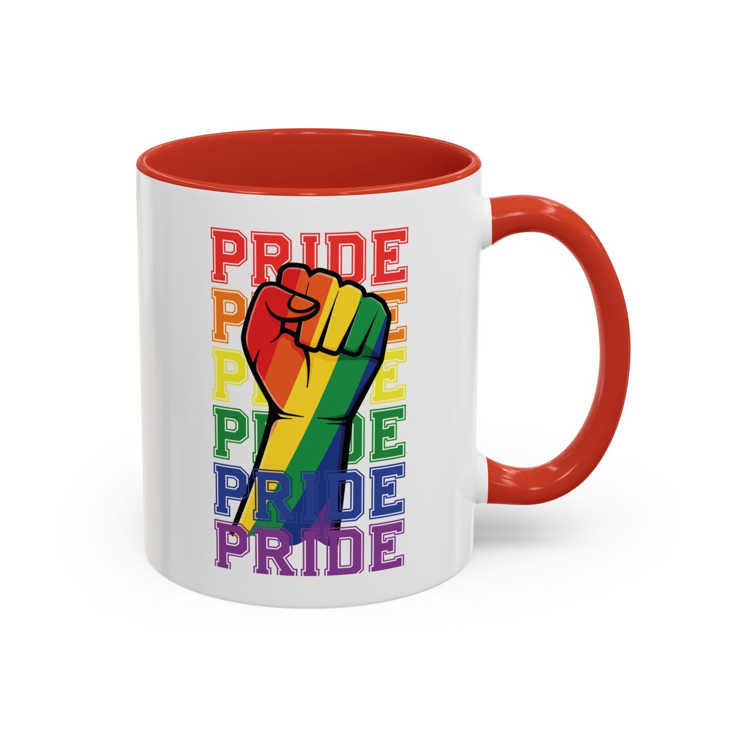 Pride with Fist Coffee Mug