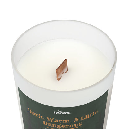 Frosted Glass Candle, 11 oz
