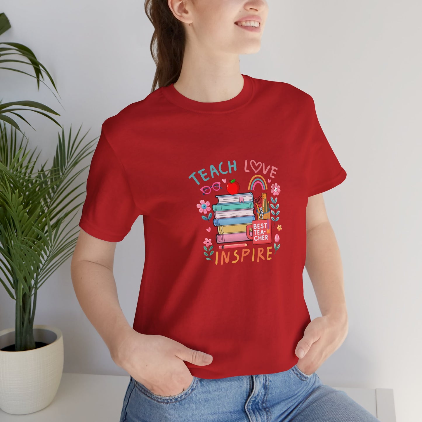 Teach Love Learn Graphic T-Shirt