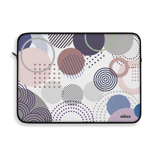 Geometric White - Laptop Sleeve