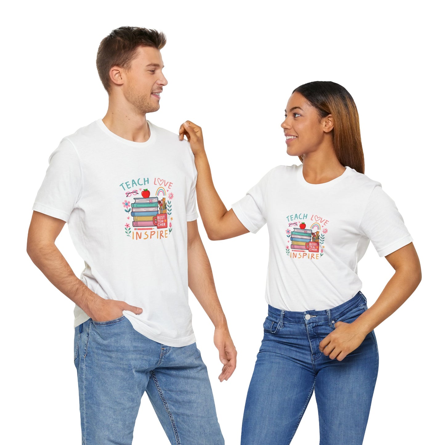 Teach Love Learn Graphic T-Shirt