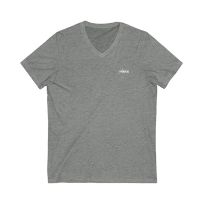 ライモエ スタンダードフィット Vネック ジャージー Tシャツ