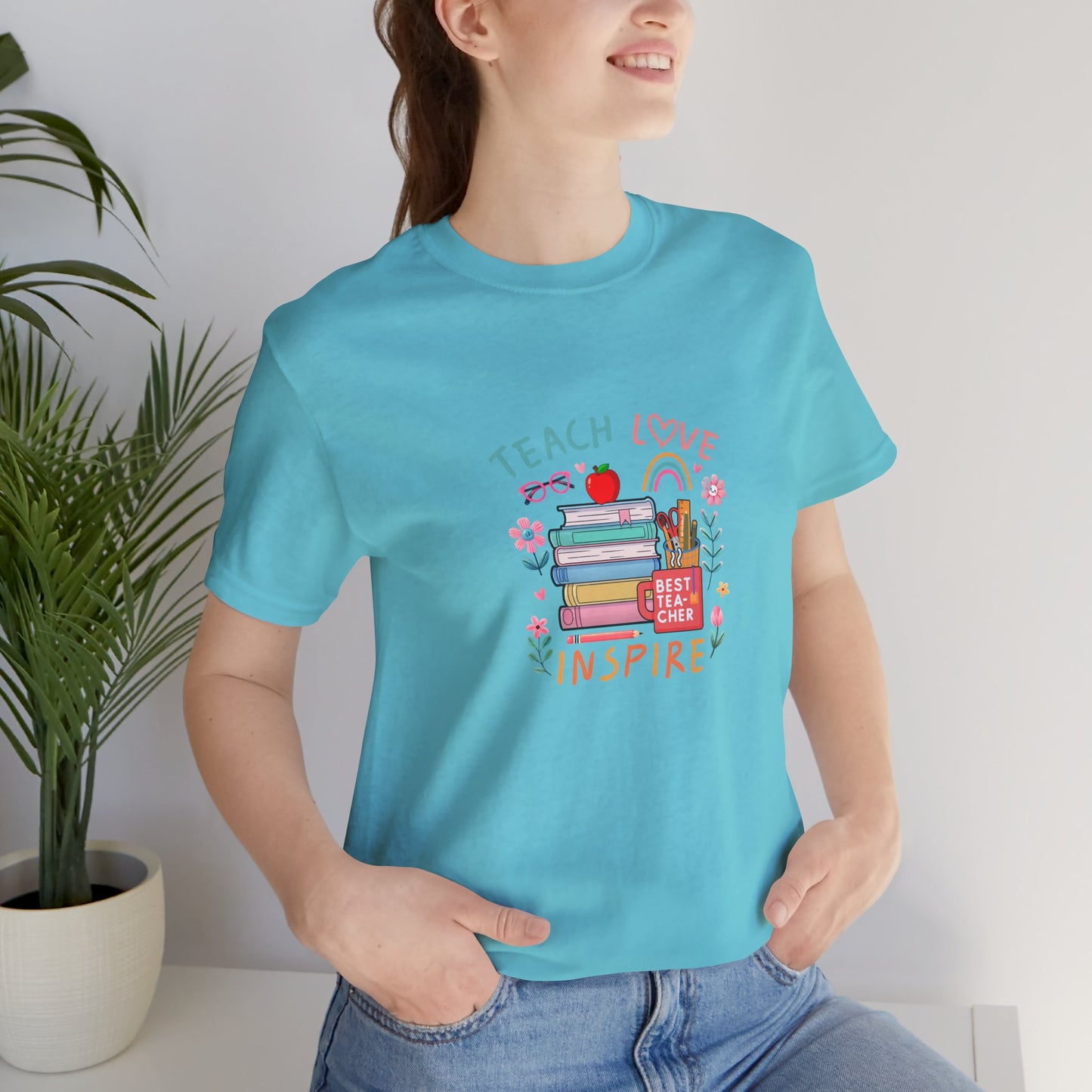 Teach Love Learn Graphic T-Shirt