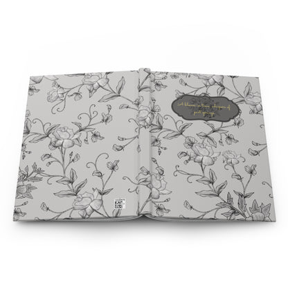 Victorian Floral Hardcover Journal (5.75" x 8")