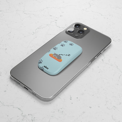 Snoozy Kitty Phone Click-On Grip