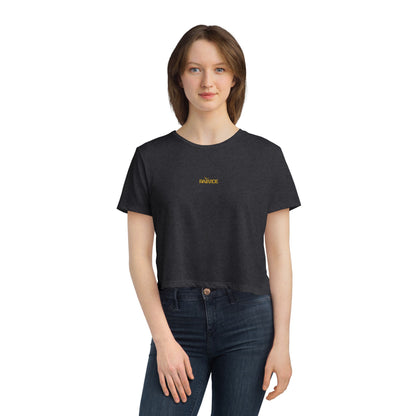 RAIMOE レディース フローリー クロップド Tシャツ
