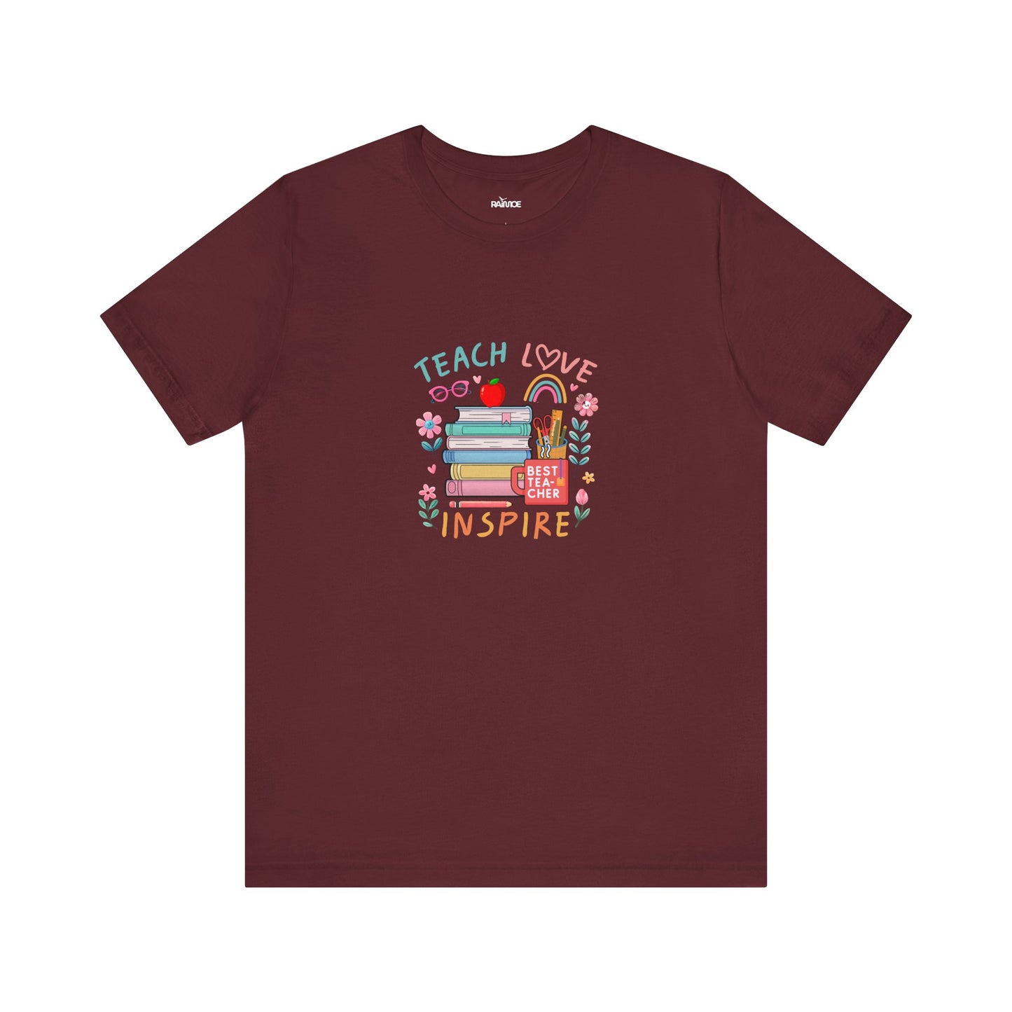 Teach Love Learn Graphic T-Shirt