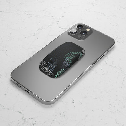 Agarre de clic para teléfono Black Globe